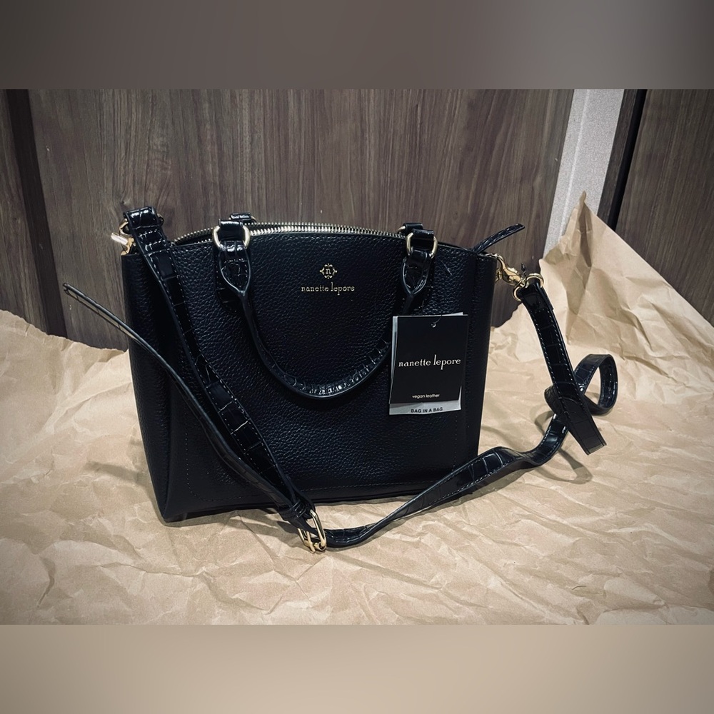 NWT Nanette Lepore Black Purse - Picture 2 of 6